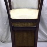 Charles X mahogany armchair