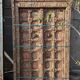 Very old Indian door from Rajasthan in functional teak.