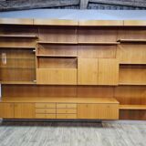 Modular teak shelf / germany / 1970s / cadovius style / kai kristiansen