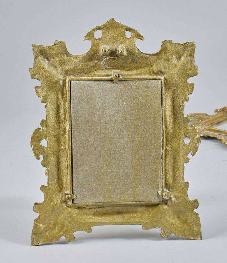 Appliques en laiton antique avec miroirs, Suède