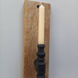 Country chic style candle holders