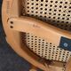 Armchair american turning desk wood hanger chene clair 1960 cannage
