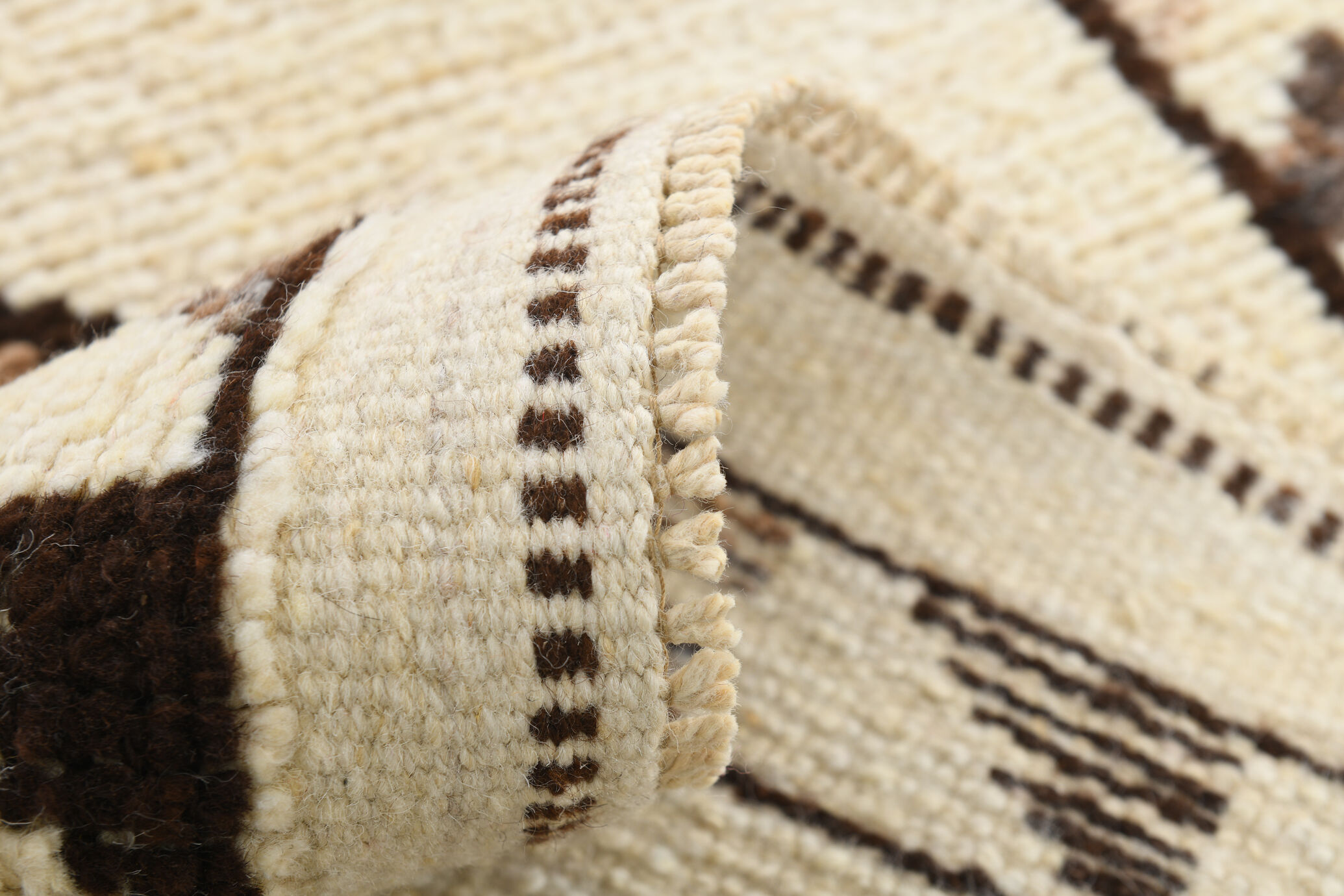 Oushak runner rug 88x372cm