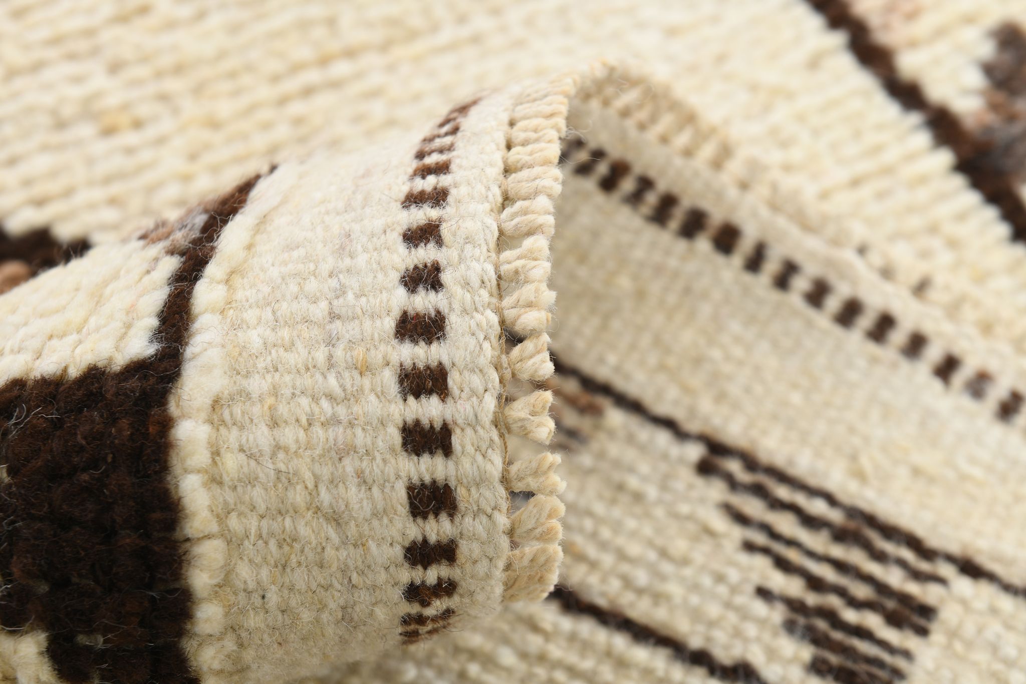 Oushak runner rug 88x372cm
