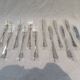 6 Christofle Atlantide silver-plated fish cutlery sets 12p in blister pack