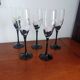 Set of 5 Luminarc Anaïs champagne flutes