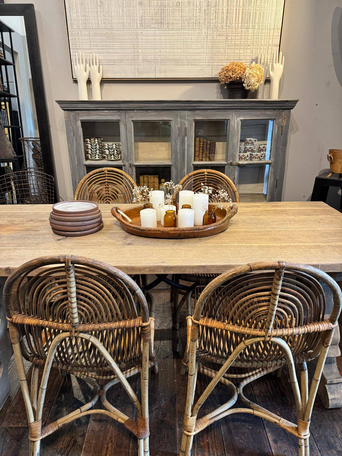 Vintage rattan chairs