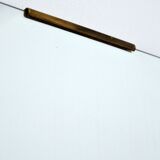 Vintage Scandinavian Mirror 1960s 34x78cm