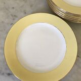 10 saint-amand dessert plates