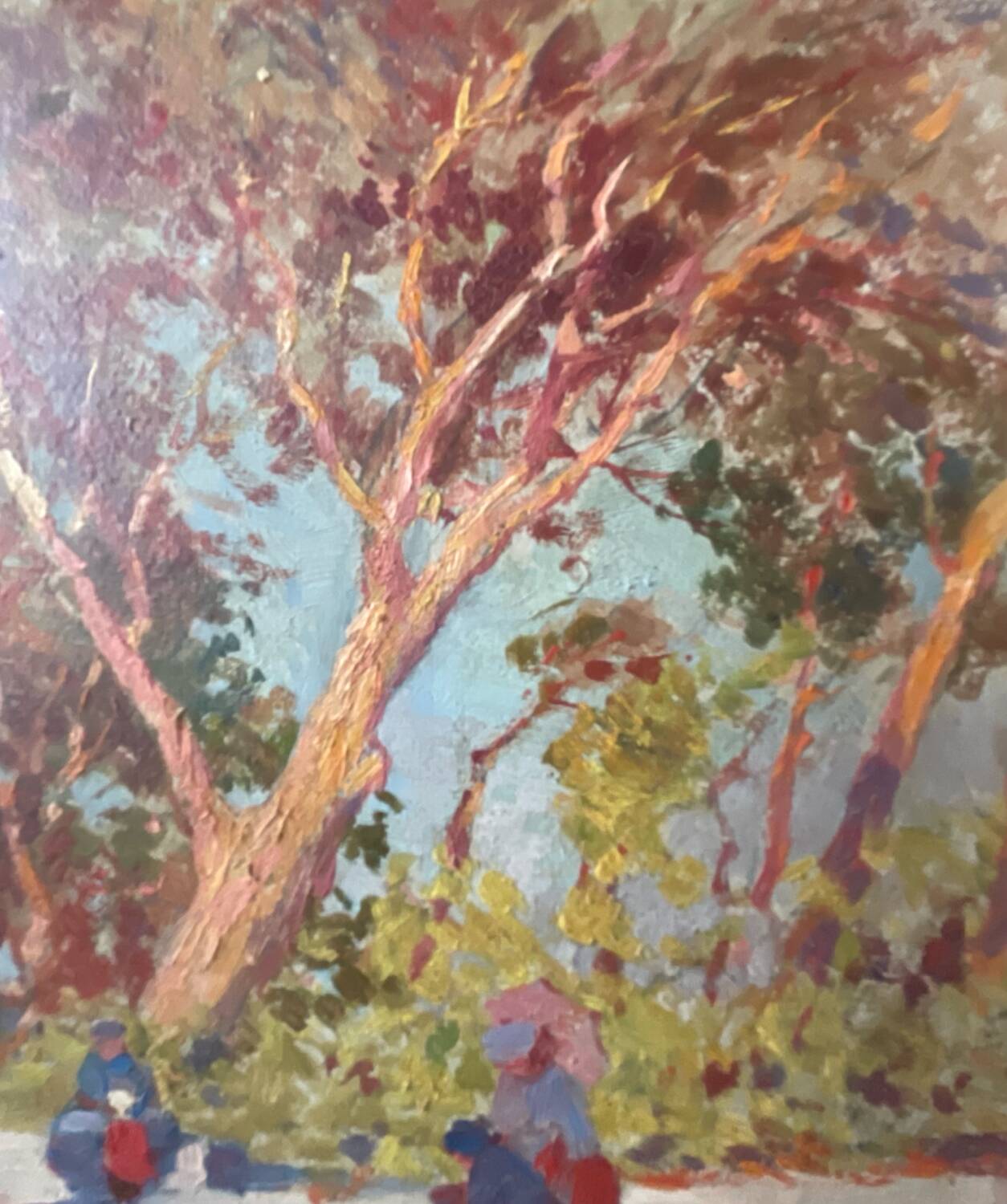 Oil painting by Hyacinthe Royet (1862-1926).