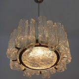 Carlo Nason Postmodern Italian Murano Glass Chandelier for Mazzega, 1970s