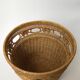 Basket rattan braided