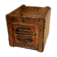 Solid and stable old wooden case