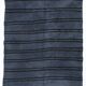 Blue & Gray Color Mix Vintage Kilim Rug, 174x240Cm