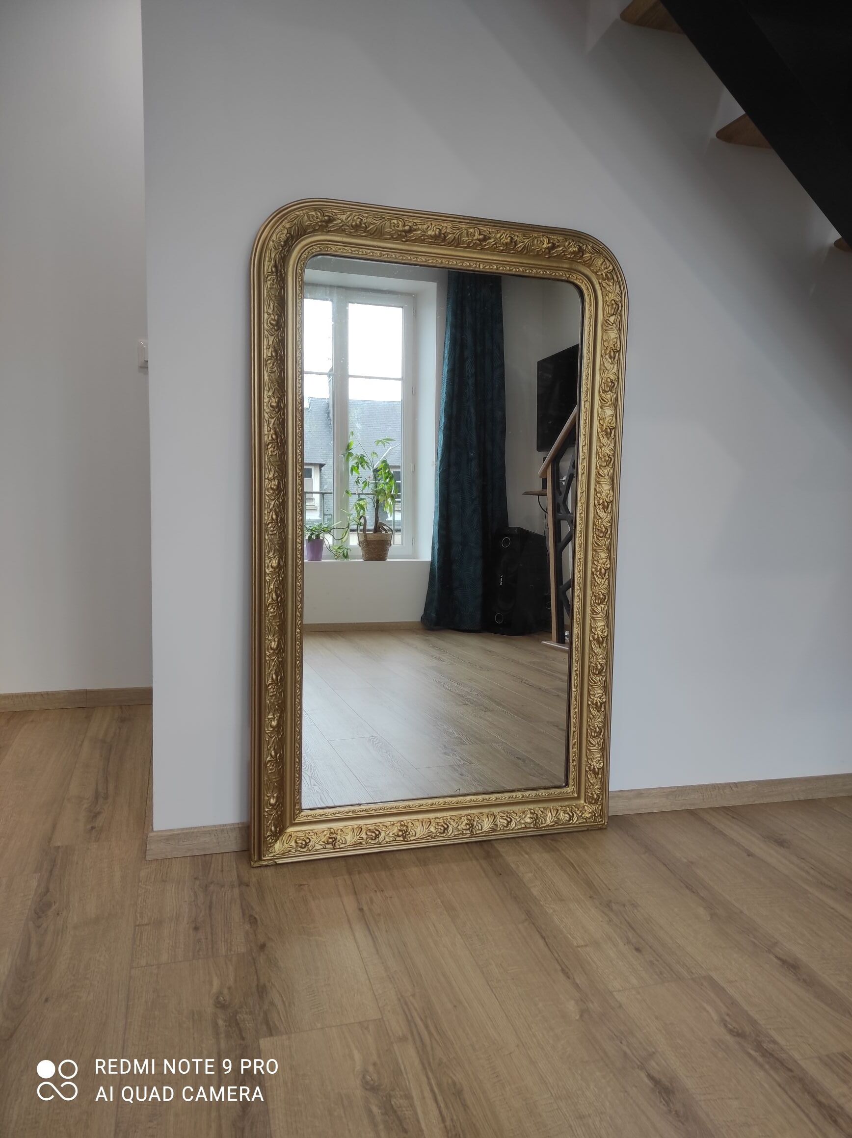 Old mirror Louis Philippe 140/86 cm