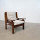 1970s rosewood Italian lounge chairs