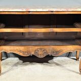 Walnut Sauté Crossbow Commode, Louis XV style – Early 20th century