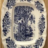 Sarreguemines dish and ramekin