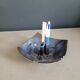 Ceramic trinket tray/pencil holder - unique piece