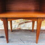 Pair of vintage bedside tables, Scandinavian style 60s