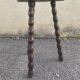 Turned wooden tripod stool 1960