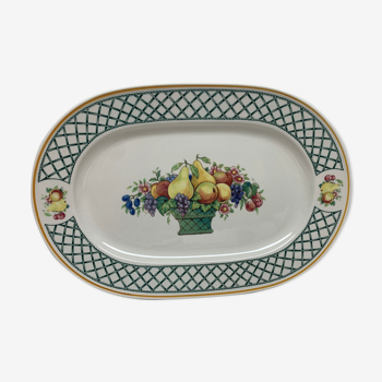 Oval flat villeroy and boch basket