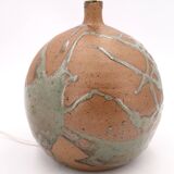 Ceramic lamp by Roland Zobel, Les Cyclades, 1970s
