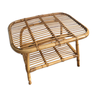 Rattan coffee table