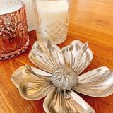 Empty ashtray pocket individual flower art deco