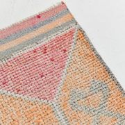 Tapis de couloir vintage turc, 90 x 319 cm