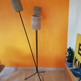Lampadaire tripode vintage