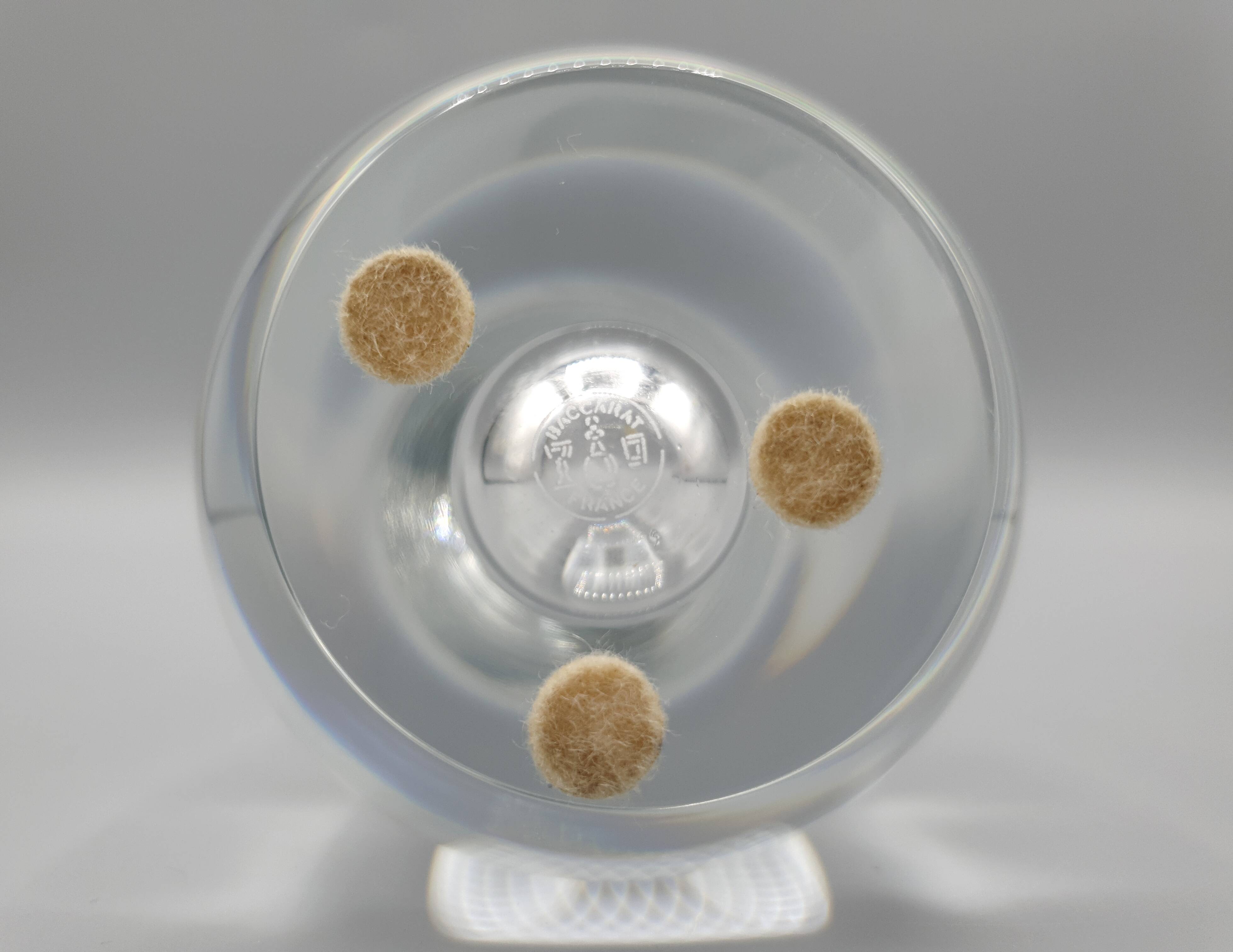 Crystal Baccarat soliflore vase, "Albane" model