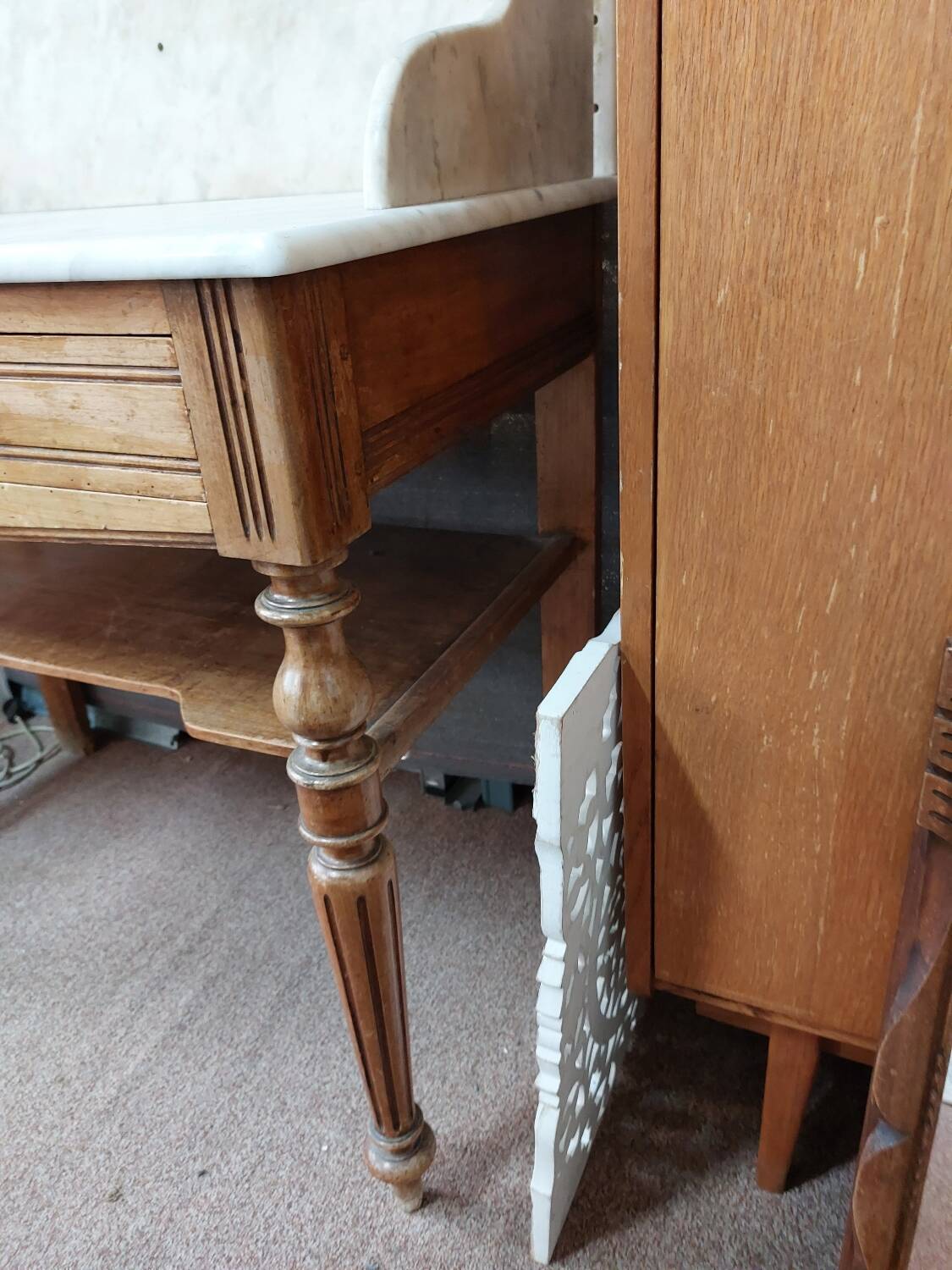 Marble dressing table