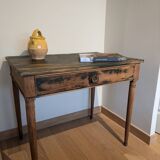 Console en bois massif
