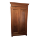 Louis-Philippe / Napoléon III walnut wardrobe
