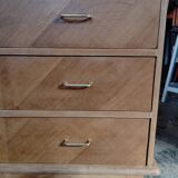Commode pieds compas grande largeur