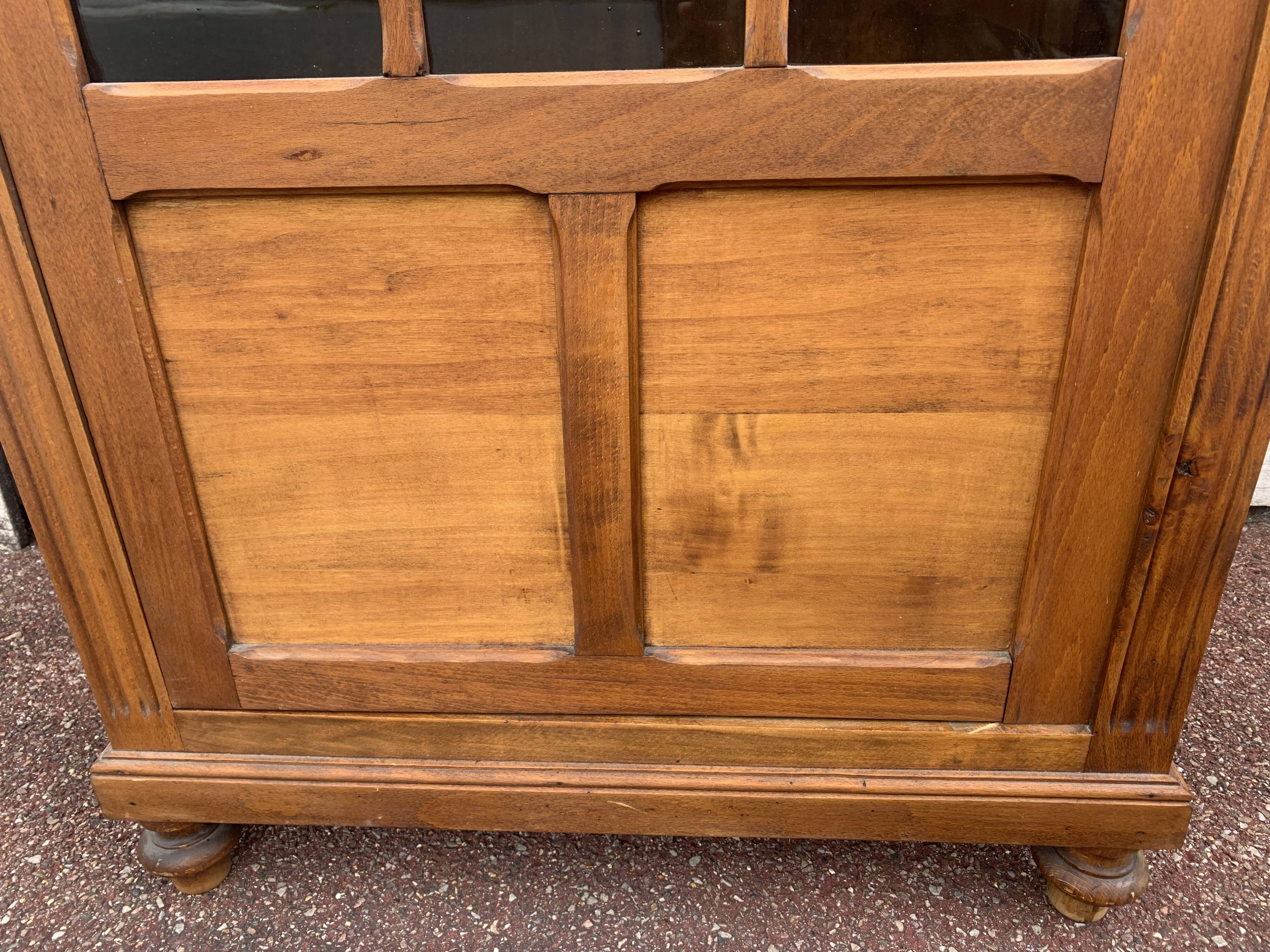 Armoire parisienne vitrée 1 porte
