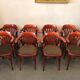 8 fauteuils bistrot anciens