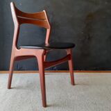 4 Danish chairs in solid teak, model 310 , design Erik Buch