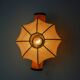 “COCOON” WALL LIGHT, RESIN AND PINE, ITALY, 1970
