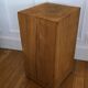 Merlin solid oak sofa end