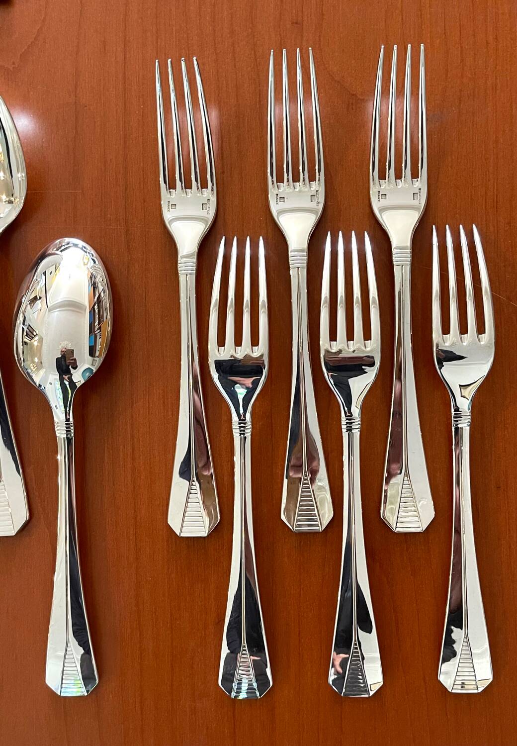 Christofle Atlantide, 24-piece cutlery set, excellent condition