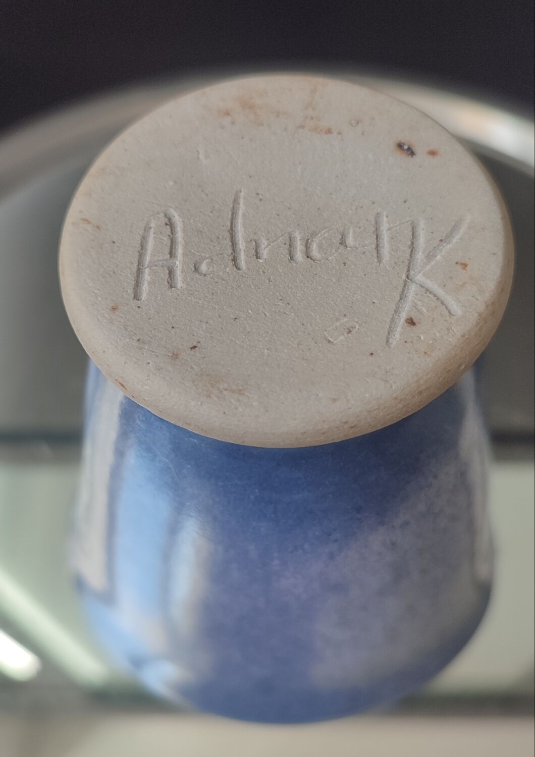 Anthropomorphic ceramic Adnan Korukcu (Signed)