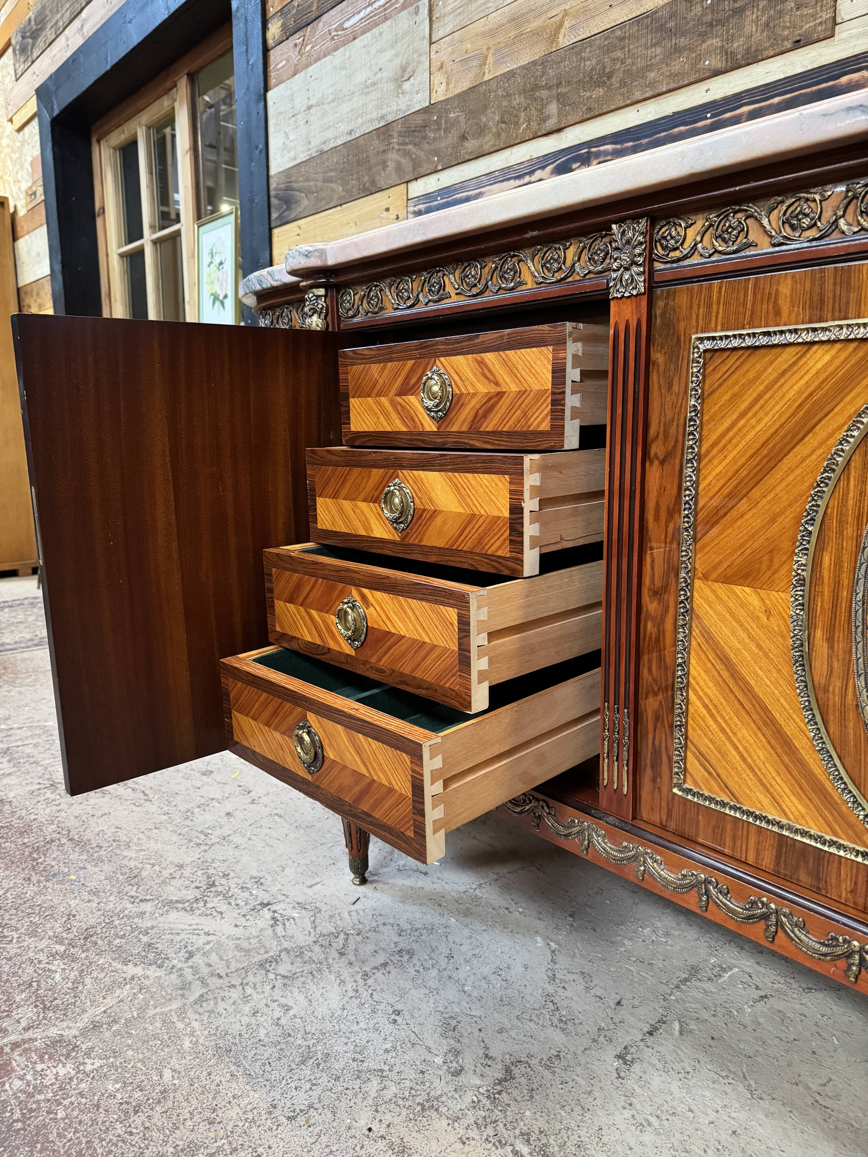 Large Louis XVI style sideboard