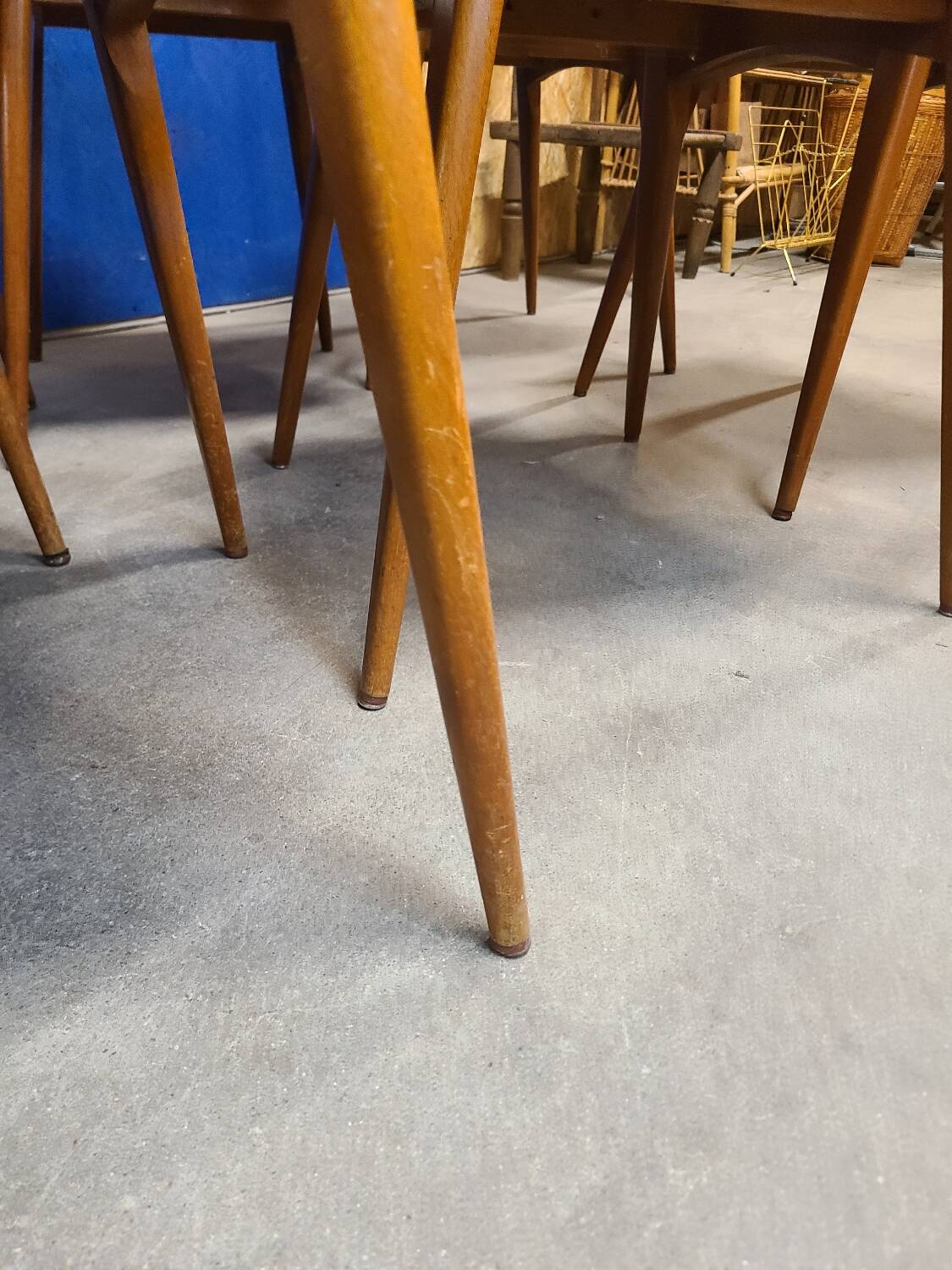 Chaises années 60 scandinave rénovées