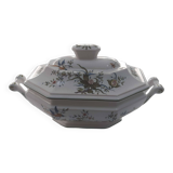 Lallier earthenware soup tureen in Moustiers