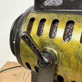 Vintage black theatre spotlight table lamp, 1960s