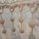 Vintage crochet curtain