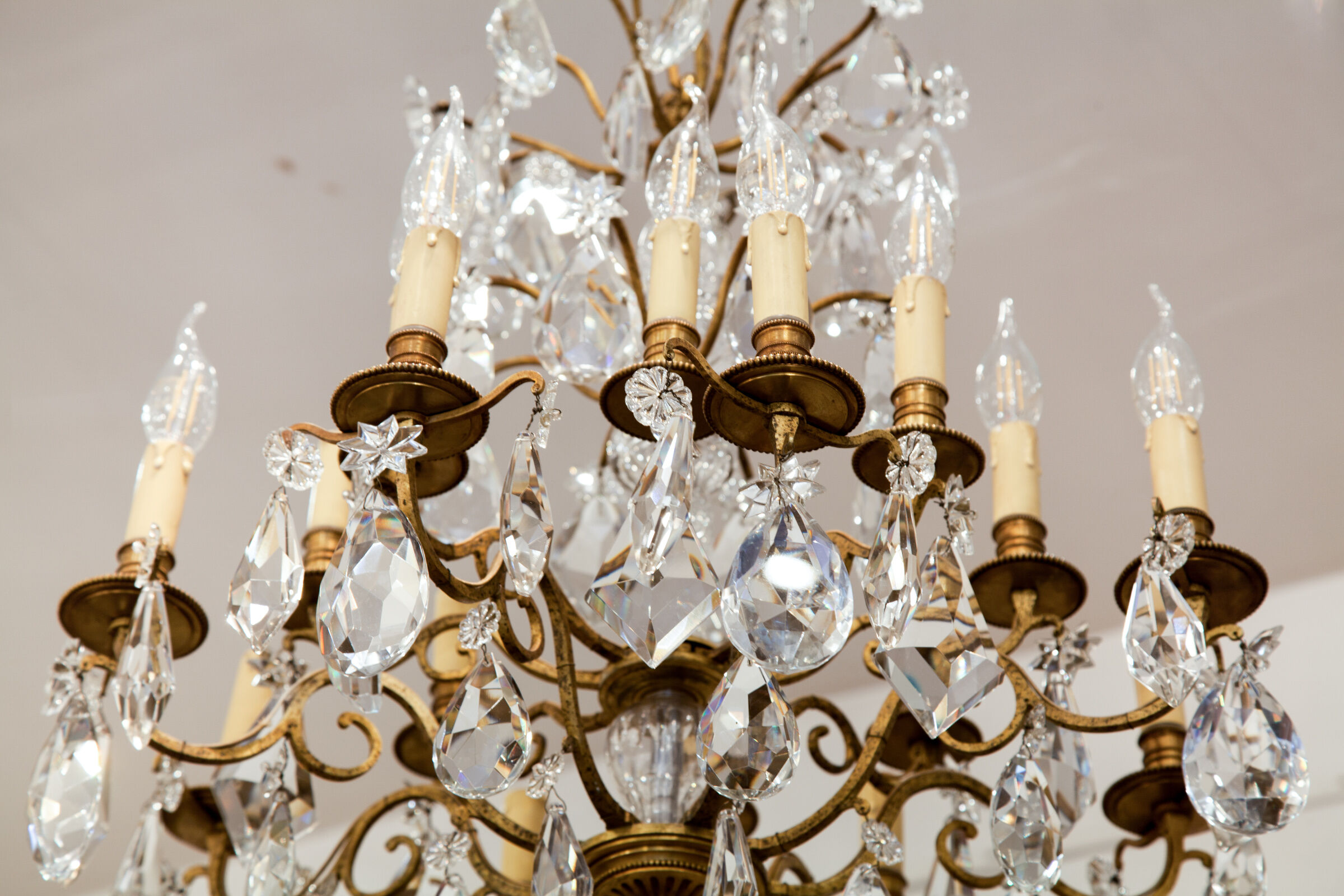 Lustre début Xxème Baccarat