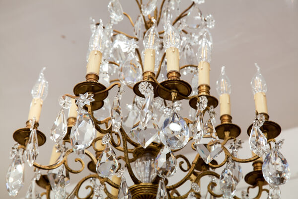 Lustre début Xxème Baccarat